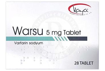 WARSU 5 mg tablet (28 tablet) kutu görseli
