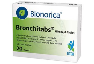BRONCHITABS film kaplı tablet(20) kutu görseli