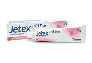 JETEX %5 krem (15 G 1 adet) kutu görseli