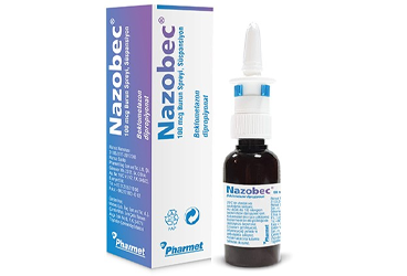 NAZOBEC 100 mcg nazal sprey kutu görseli