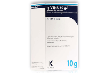 IG VENA 10 G/200 ml IV INFÜZYON için ÇÖZELTI kutu görseli