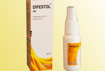 DIFESTOL 30 gr jel { Metin Ecza } kutu görseli