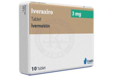 IVERAXIRO 3 mg tablet (10 tablet) kutu görseli