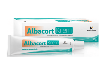 ALBACORT 15 G krem { KentFarma } kutu görseli