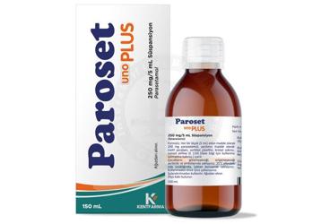 PAROSET UNO PLUS 250 mg/5 ml 150 ml süspansiyon kutu görseli