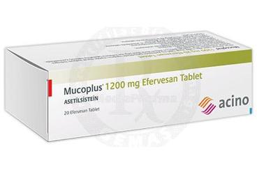 MUCOPLUS 1200 mg 20 efervesan tablet { Neutec Toplam Kalite } kutu görseli