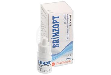 BRINZOPT 10 mg/ml göz damlası süspansiyonu kutu görseli