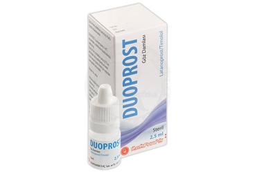 DUOPROST göz damlası (5 ml) kutu görseli