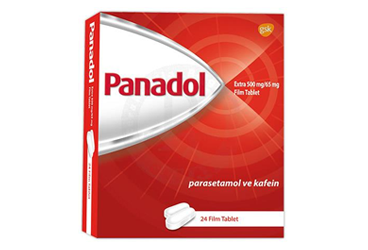 PANADOL EXTRA 500 mg /65 mg film tablet kutu görseli