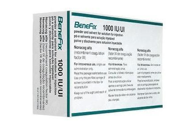 BENEFIX 1000 IU IV enjeksiyonluk çözelti için toz ve çözücü kutu görseli