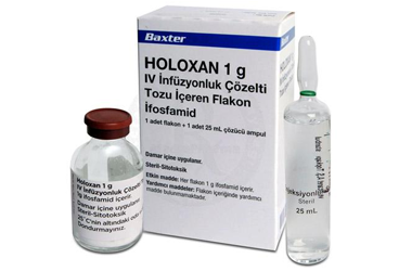 HOLOXAN 1 G IV infüzyonluk çözelti hazırlamak için toz kutu görseli