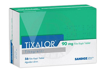 TIXALOR 90 mg film kaplı tablet (56 tablet) kutu görseli