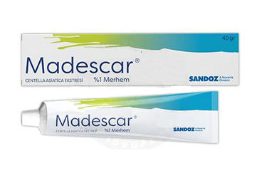 MADESCAR %1 merhem kutu görseli