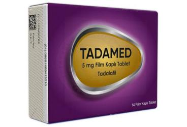 TADAMED 5 mg film kaplı tablet (14 tablet) kutu görseli