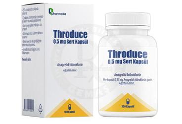 THRODUCE 0.5 mg sert kapsül (100 kapsül) kutu görseli