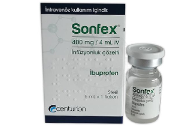 SONFEX 400 mg / 4 ml I.V. infüzyonluk çözelti kutu görseli