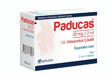PADUCAS 20 mg / 2ml I.V. infüzyonluk çözelti kutu görseli