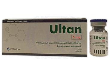 ULTAN 5 mg IV INFÜZYONLUK çözelti hazırlamak için LIYOFILIZE toz kutu görseli