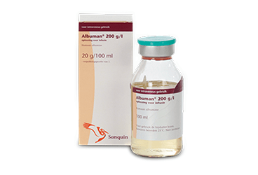 ALBUMAN 200 mg/ml 100 ml IV infüzyon için çözelti içeren flakon kutu görseli