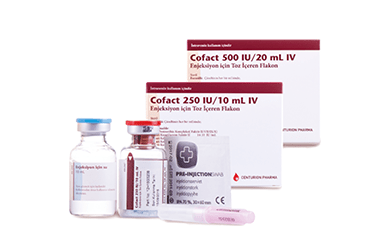 COFACT 20 ml IV enj. için çöz. içeren flakon kutu görseli
