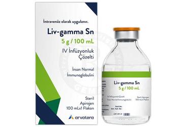 LIV-GAMMA SN 5 G/100 ml IVinfüzyonluk çözelti kutu görseli