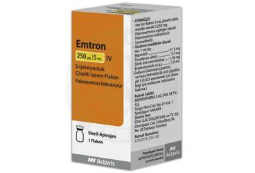 EMTRON 250 mcg/5 ml IV. enjeksiyonluk çözelti içeren 1 flakon kutu görseli