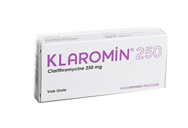 KLAROMIN 250 mg 14 tablet { Avixa İlaç } kutu görseli