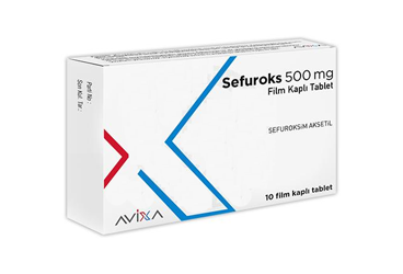 SEFUROKS 500 mg 10 tablet { Avixa İlaç } kutu görseli