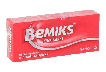 BEMIKS film kaplı tablet (30 adet) { Avixa İlaç } kutu görseli