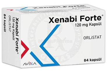 XENABI FORTE 120 mg 84 kapsül kutu görseli