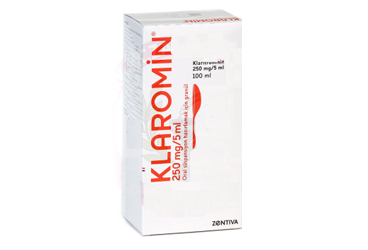 KLAROMIN 250 mg 50 ml süspansiyon kutu görseli