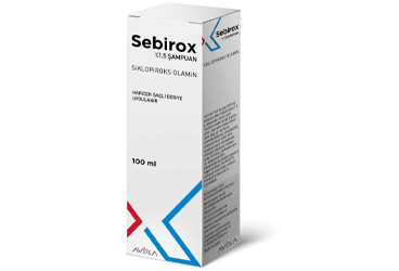 SEBIROX % 1.5 100 ml şampuan kutu görseli