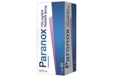 PARANOX 120 mg/5 ml pediyatrik şurup 150 ml kutu görseli