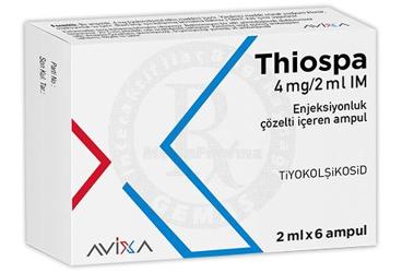 THIOSPA 4MG /2ml 6 ampül kutu görseli