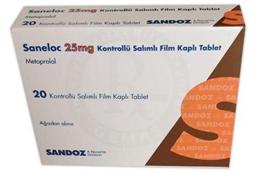 TANELOR 25 mg kontrollü salımlı film kaplı tablet (20 tablet) kutu görseli
