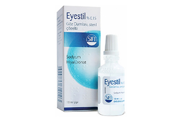 EYESTIL %0.15 göz damlası. çözelti (10 ml) kutu görseli