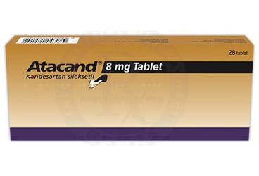 ATACAND 8 mg 28 tablet kutu görseli