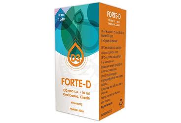 FORTE-D 150.000 IU/10 ml oral damla. çözelti (1 adet) kutu görseli