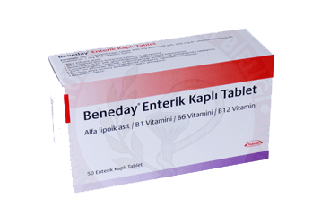 BENEDAY enterik kaplı tablet kutu görseli