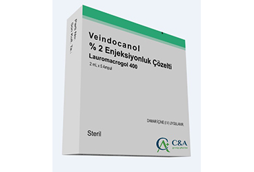 VEINDOCANOL %2 enjeksiyonluk çözelti kutu görseli