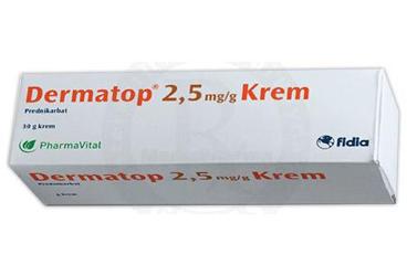 DERMATOP 2.5 mg/G merhem (30 G) kutu görseli