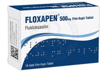 FLOXAPEN 500 mg film kaplı tablet (16 tablet) kutu görseli