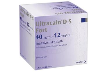 ULTRACAIN DS fort2 ml 20 ampül kutu görseli