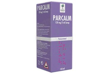 PARCALM 120 mg/ 5 ml şurup (150 ml) kutu görseli
