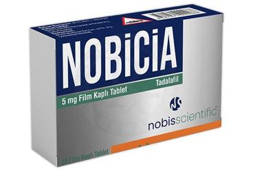 NOBICIA 5 mg film kaplı tablet (28 tablet) kutu görseli