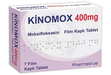 D KINOMOX 400 mg film kaplı tablet (7 tablet) kutu görseli