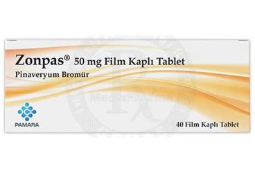 ZONPAS 50 mg film kaplı tablet (40 tablet) kutu görseli