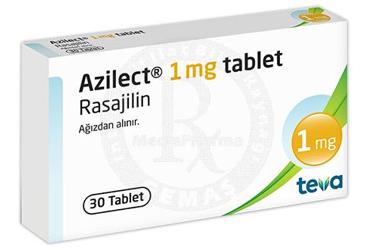 AZILECT 1 mg 30 tablet kutu görseli