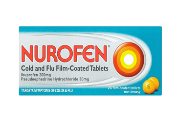 NUROFEN COLD FLU 24 tablet kutu görseli