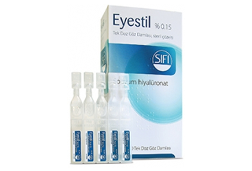 EYESTIL tek doz göz damlası kutu görseli